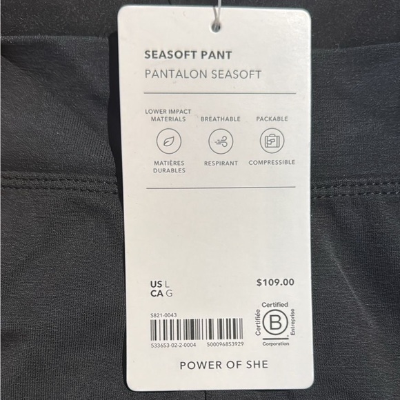 Athleta Seasoft Pant // Black #533653 - Picture 16 of 16